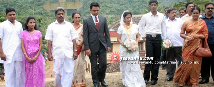 Wedding at St Sebastians church Nedumkandam